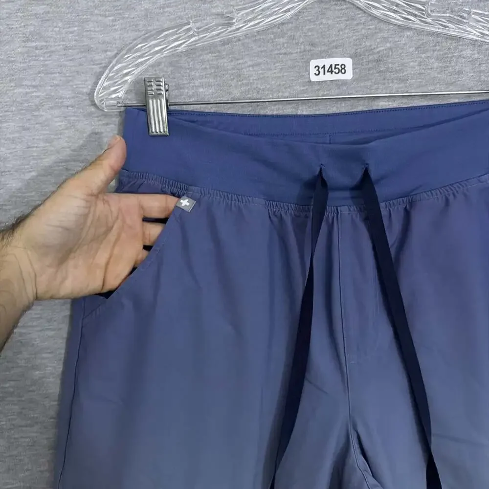FIGS Womens Size M Blue Ombre Dip Dye Yala Zamora Jogger Scrub Pants